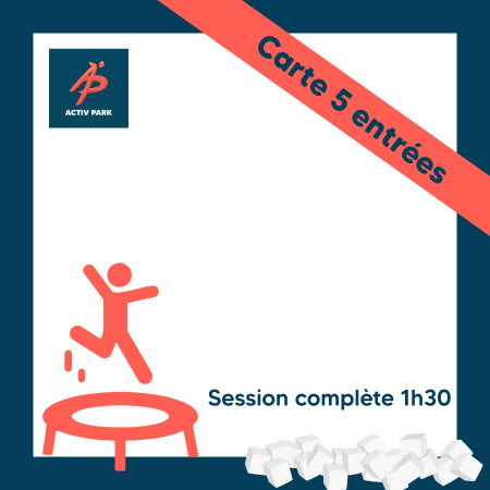 Carte 5 entrées - 1h30